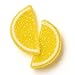 NY Spice Shop Lemon Fruit Slices Candy - 8 Ounce Citrus Flavor Chewy Jelly Fruit Slices Candy - Old Fashioned Sliced Lemon Fruits Gummies - Gummies Fruits Snacks for Holiday Snacks & Gifts