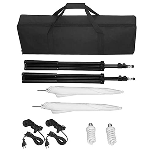 vidaXL Fotostudio Set Fotolampe Studioleuchte Studiolampe Stative Studioschirm – Bild 6