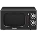 Magic Chef MCD770CB 0.7 cu ft. Retro Countertop Microwave Oven 700 Watt44; Rotary Dial44; Timer & 7 Power Levels - Black