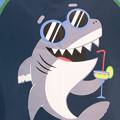 Image of Harry Bear Boys Shark Swim Set Two Piece Swimsuit for Kids