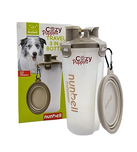 Cozy Puppies®Pet Feeder Small&Medium Pets Automatic Food Feeder，Travel Supply Feeder for Dogs Cats Pets Animals Dog Bowl