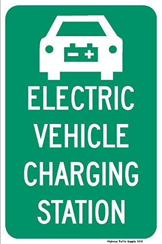STOPSignsAndMore - Electric Vehicle Charging Station Sign - 12x18 - Reflective | Rust Free Aluminum