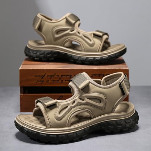 Summer men anti slip and wear resistant outdoor sports and leisure driving sandals water wading beach sandals2