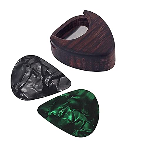 DOMELAY Pièce D’instrument de Musique de Boîte de Médiator de Médiator de Guitare En Bois Personnalisé - Les Beatles, Paul McCartney, John Lennon, RIngo Starr, George Harrison DOMELAY Pièce D'instrument de Musique de Boîte de Médiator de Médiator de Guitare En Bois Personnalisé – Image 3