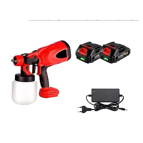 Pistolet de pulvérisation pour batterie 18V portable et facile à peindre