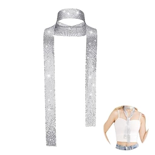 Diffaxy Bufanda Plateada con Lentejuelas Metálicas, Bufanda Larga y Estrecha para Mujer, Accesorios de Disfraz para Niñas, Fiesta Nocturna, Boda | Ya disponible en tu tienda friki favorita! En mundofriki.es! Diffaxy Bufanda Plateada con Lentejuelas Metálicas, Bufanda Larga y Estrecha para Mujer, Accesorios de Disfraz para Niñas, Fiesta Nocturna, Boda | Ya disponible en tu tienda friki favorita! En mundofriki.es!