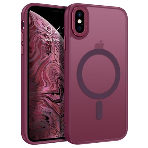 Coque iPhone Xs Max Magsafe protection fine antichoc et translucide pour mobile