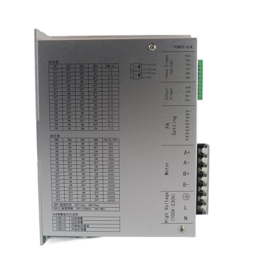Driver de moteur pas à pas 7A double phase pour mise à niveau CNC et imprimante 3D