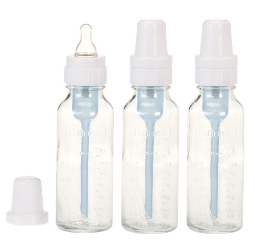 Image of Dr. Brown's Original Glass Bottle, 8 Ounce, 3-Pack