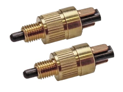 2x Bremslichtschalter passend für Aprilia SR 50, Piaggio NRG, TPH, Zip, Sfera RST, NSL | 13 mm kurz | Ersatzteil in Erstausrüsterqualität
