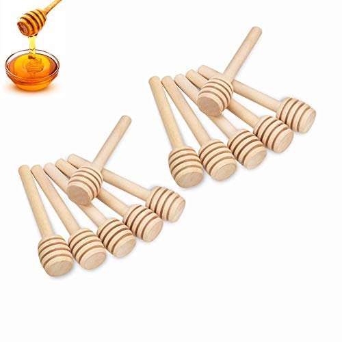 Aisibo Honiglöffel Holz 7,6cm 12er Set