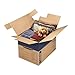 Bankers Box Large Prime Moving Box 6 Pack, Reinforced Handles, Tape-Free Assembly, Attached Lid, 18-in x 18-in x 24-in (0062904)