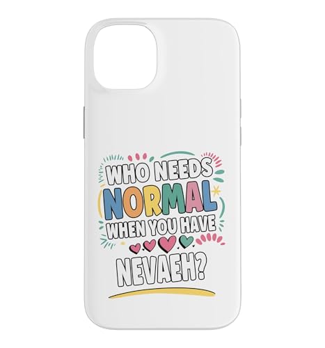 NEVAEH Personalized Name Funny Cute Custom NEVAEH Name �X�}�z�P�[�X iPhone 14 Plus �p