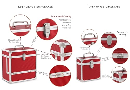 Mallette vinyle aluminium au salon pour savourer vos disques de 30 cm