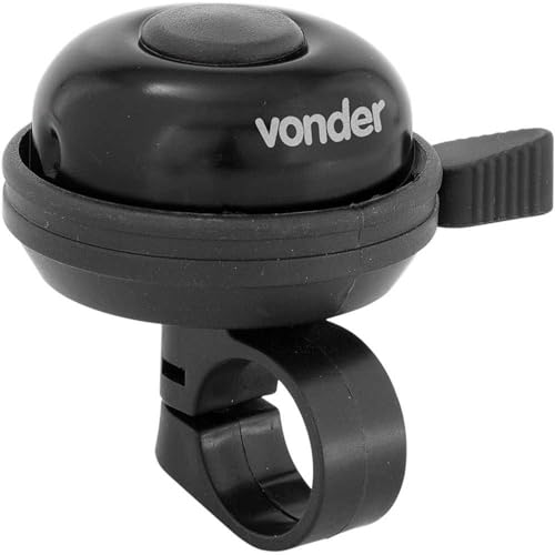 Vonder, Campainha Para Bicicleta, Tipo Trim Trim, Preta.