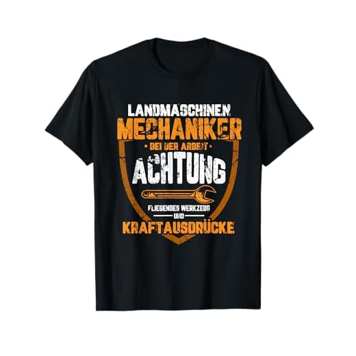 Landmaschinen Mechaniker | Landwirt Trecker Bauer Traktor T-Shirt