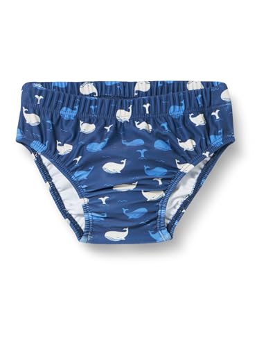 Playshoes UV-Schutz Windelhose Unisex Kinder Badehose Schwimmhose Badebekleidung, Wal, 86/92