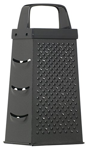 KitchenCraft 4-Sided Cheese Grater, Non Stick, Stainless Steel