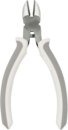 Fiskars 6" DIY Precision Wire Cutter for Crafts, White/Gray