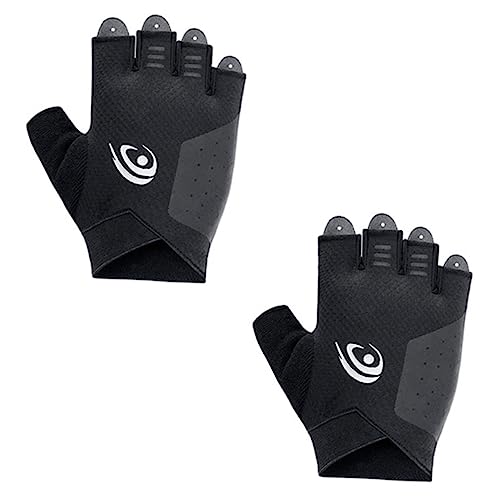 BESPORTBLE 1Pair Half Finger Cycling Gloves for Men and Women Lightweight Breathable Slip Fitness Gloves for Weightlifting Yoga Outdoor Sports and Biking