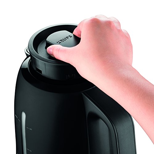 Krups BW2448 Wasserkocher Pro Aroma | 1,6 L Fassungsvermögen | 2.400 W | Beleuchteter Ein-/ Ausschalter | Anti-Kalk-Filter | Schwarz 6