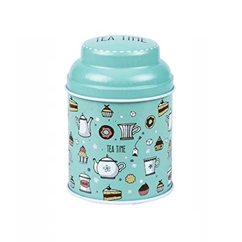 Luxshiny 6 Piezas Elegantes Latas de Hojalata de Metal Vacías Latas de Caramelo de Café de Metal Lata Vacía para Té… - Imagen 4