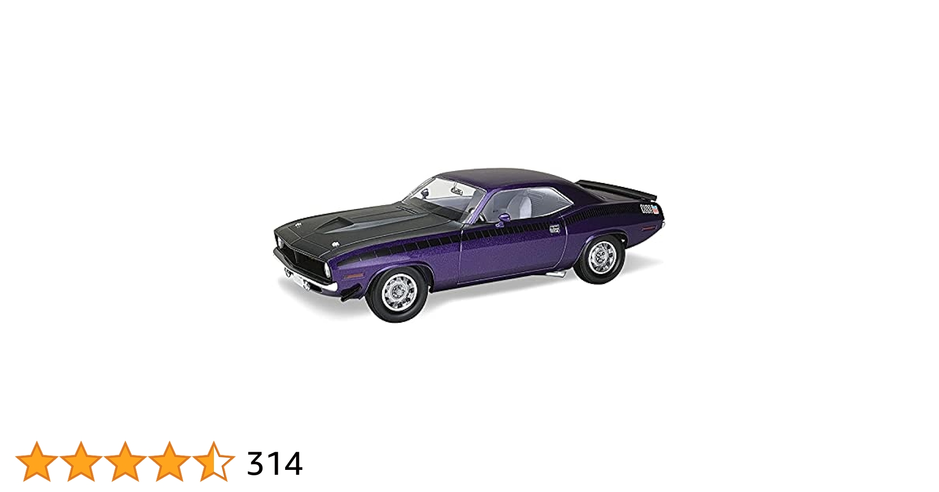 ホビーラジコン 1970cuda 17510 1970 PLYMOUTH AAR 'CUDA CLEAR BODY