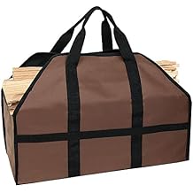Firewood Carrier,24x12 Log Tote Bag Log Carrier for Firewood Bag Wood Carriers Coffee