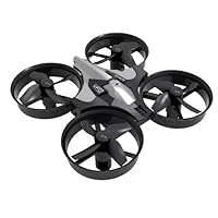 GPS SUPPLY Mini Drone, 360° Flip & Roll Toy Drone with Protected Fan Blades, Speed Adjustment, One-button Return Home, Lightweight Indoor Drone, Gift for all family (Black)
