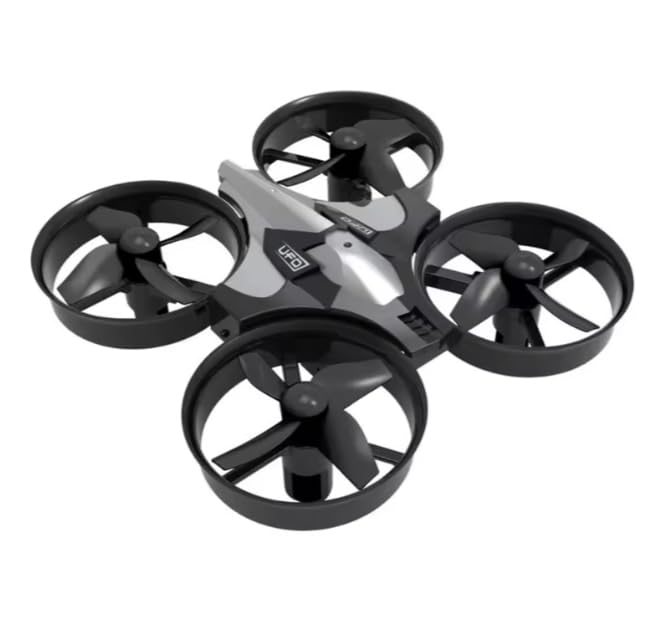 GPS SUPPLY Mini Drone, 360° Flip & Roll Toy Drone with Protected Fan Blades, Speed Adjustment, One-button Return Home, Lightweight Indoor Drone, Gift for all family (Black)