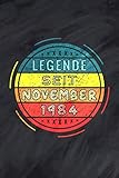 Photo Gallery legende seit november 1984: vintage geburtstagsgeschenk tagebuch / jubiläum andenken notizbuch / tagebuch / retro logbuch / handlettering lustige ... mädchen, jungen - a5 größe, 120 leere seiten Photo Gallery legende seit november 1984: vintage geburtstagsgeschenk tagebuch / jubiläum andenken notizbuch / tagebuch / retro logbuch / handlettering lustige ... mädchen, jungen - a5 größe, 120 leere seiten