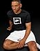 Nike Men's Sportswear T-Shirt Futura Air Square, Black, Large