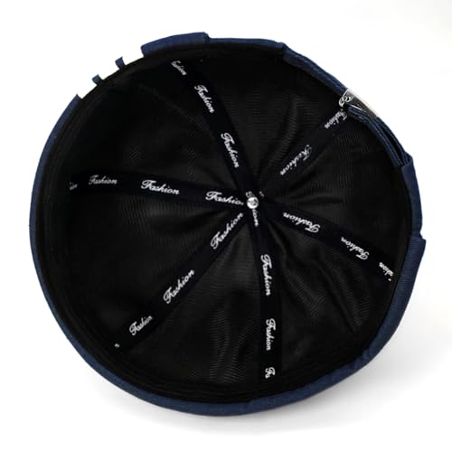 Image of Dome Brimless Hats for Women Men Beanie Docker Cap Sailor Skull Cap