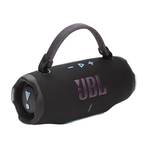 Image of JBL Charge 6 - Portable Waterproof & Drop-Proof Bluetooth Speaker, Bold Pro Sound with AI Sound Boost, 28Hrs of Playtime, Built-in powerbank & Comes with a Sturdy /Removable Carrying Strap (Orange)
