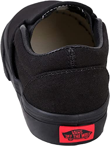 Vans Vans Kids Unisex Classic Slip-On Shoes, Size 4.5, Color (BKA) Black/Black