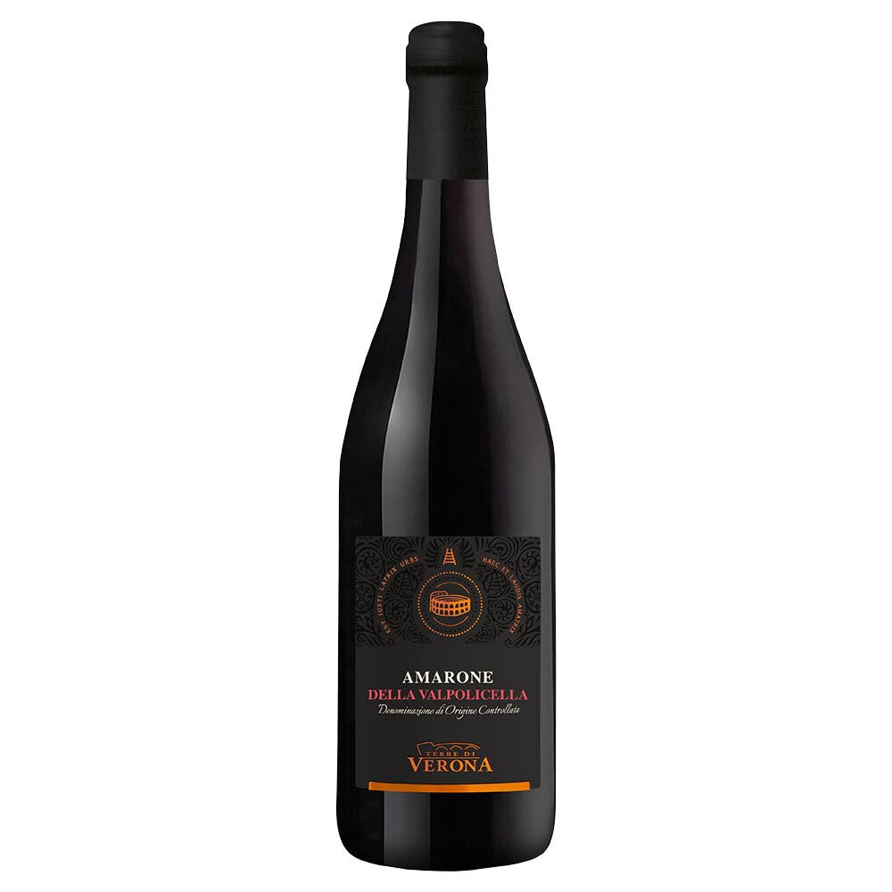Terre di Verona Amarone della Valpolicella DOCG, trocken, sortenreines Weinpaket + VINOX Winecards (6x0,75l)