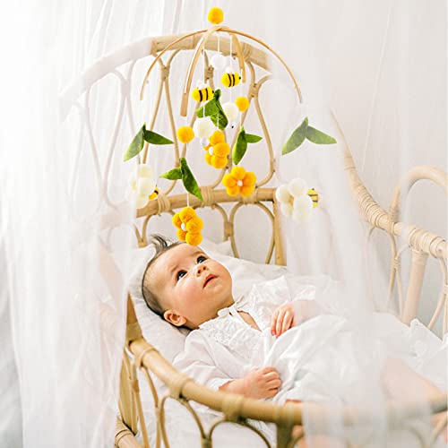 image for OESSUF Baby Mobile for Crib Crib Nursery Mobile for Boys Girls Boho Be