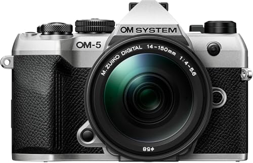 OM SYSTEM OM-5 Mark II 14-150mm Lens Kit - Silver
