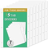 Binder Dividers for 3 Ring...