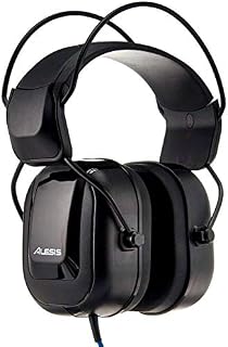 Alesis DRP100 | Extreme Audio-Isolation Electronic Drum Reference-Headphones with 1/4" Adapter & Protective