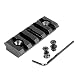 SUGEAR 5 Slot Keymod Rail System Section Picatinny Rail for Key Mod Handguard Mount Rail Sytstem, 2" L