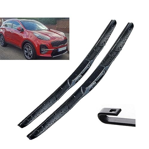 Balais d'essuie-glace avant Kia Sportage QL 2016-2023 hybrides 26" 16"