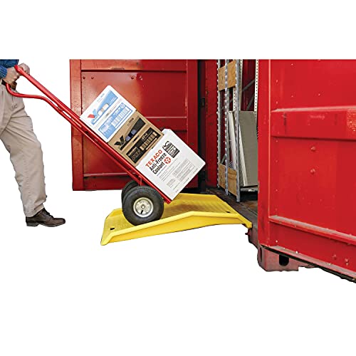 eagle 1795 high density polyethylene portable dockplate yellow 750 lbs load capacity3534w x 3634l x 534h