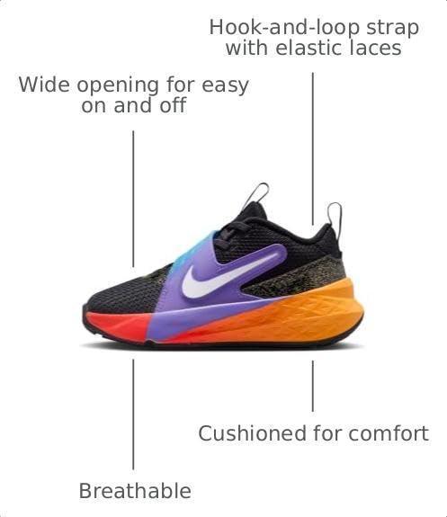 Image of Nike Unisex Kids' Team Hustle D 12 Basketball Shoes - Boys Girls Toddlers & Baby Sneakers