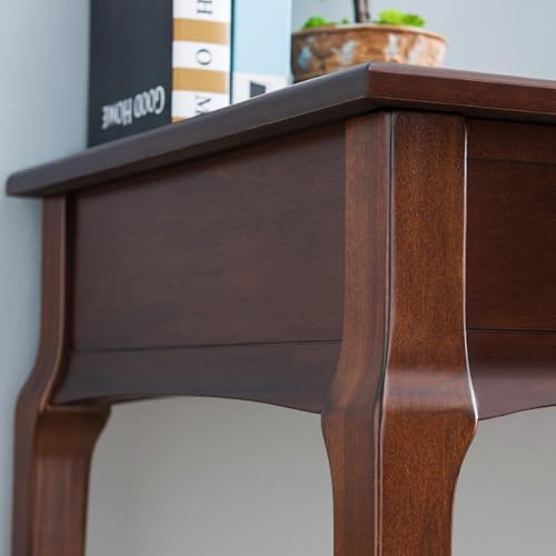Image of Leick Home Stratus Desk, 42 inch, Heartwood Cherry