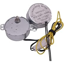 GTPBAO Turner Synchronous Incubator Motor Egg Turning Machine Motor 50KTYZ-21 4W 2.5RPM 220V AC Synchronous Motor Hatching Egg Machine Motor Reversible Rotating