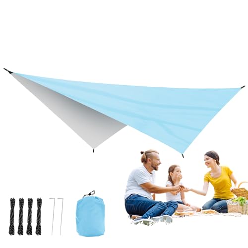 Toldo cubierta de sombra impermeable contra el calor en terraza 7