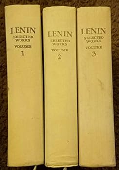 Hardcover Lenin Selected Works 3 Volume Set Book