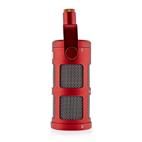 Sontronics Podcast Pro Supercardioid Dynamic Microphone For Podcast And Broadcast, Red #TOP3