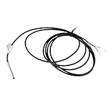 Hamwesh Inductive Proximity Sensor, Compact M4 NPN NC DC 3 Wire Switch with 1mm Detecting Distance and LED Indicator for Industrial Applications